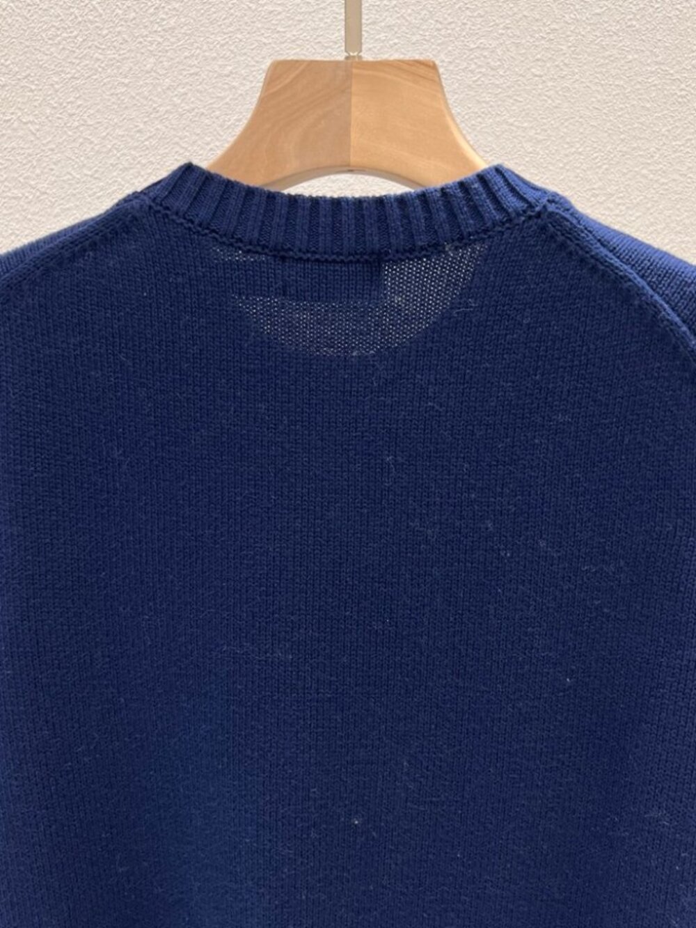 Polo Ralph Lauren Navy Golf Bear Crewneck Knit Sweater - Picture 7 of 8
